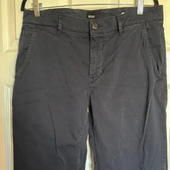 Hugo Boss men’s blue slim fit chino pants size - Picture 1 of 6